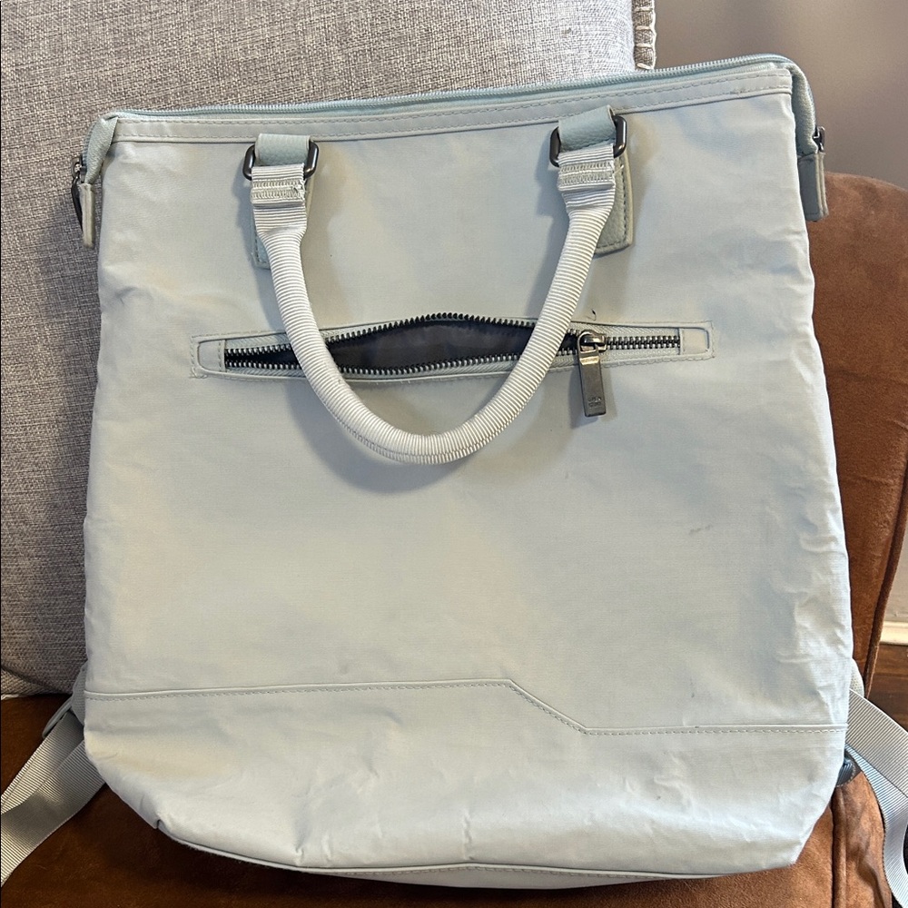 Light Gray laptop Backpack with Dual Handles
Waterproof